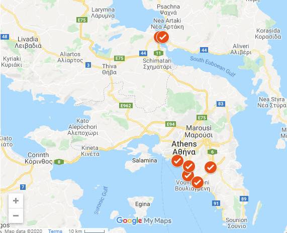 Καταστήματα - Χάρτης